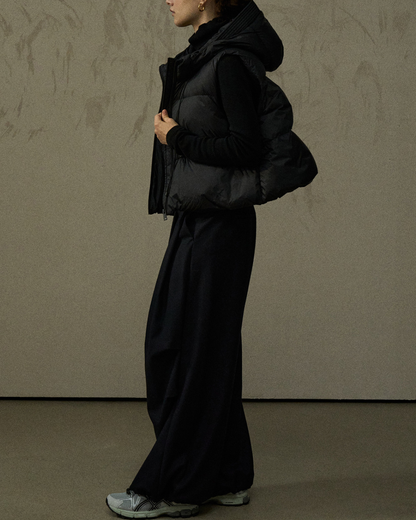 ドローコードフーディーダウンベスト 10258