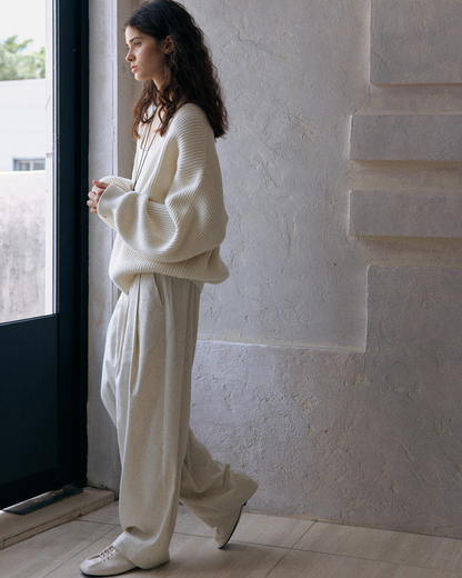 ローウエストタックパンツ 10153