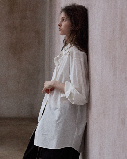 エッジカラーレスシャツ 10374