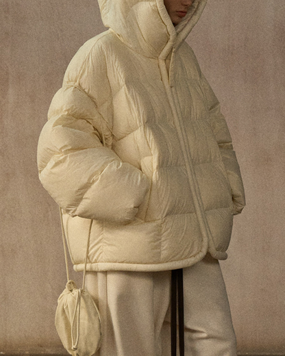 フーディーミディダウンコート 10280