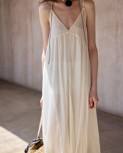 シアーレイヤードサスペンドワンピース 10518