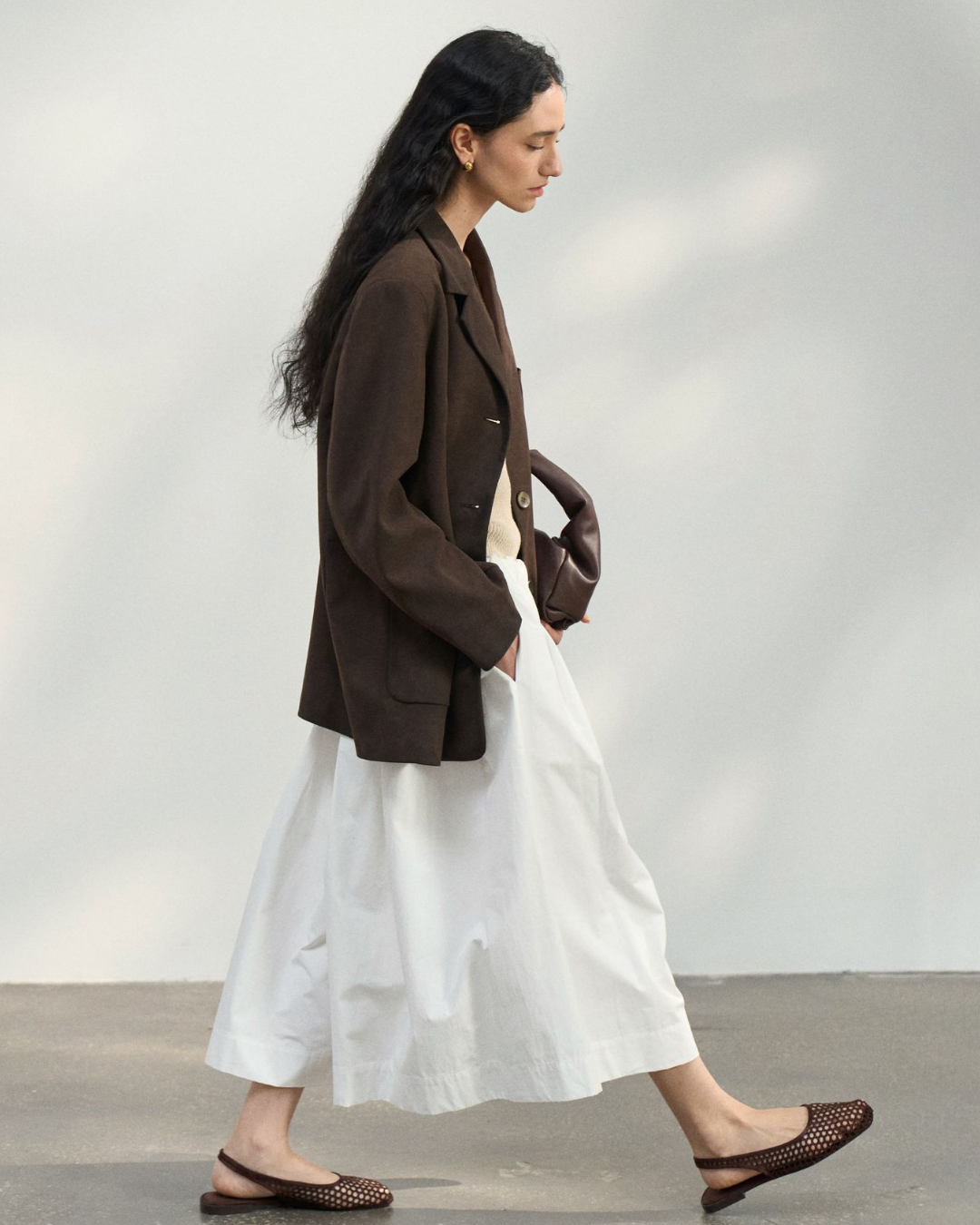 シャープラインスエードテーラード 10459