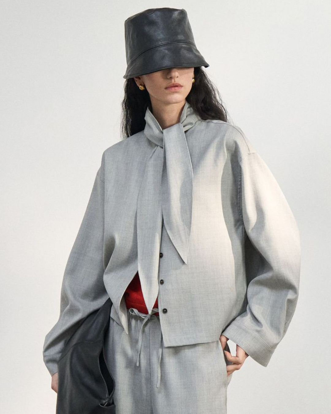 アトリエスカーフブラウス 10449