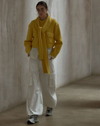 ショートレングスポケットニットプルオーバー 10483