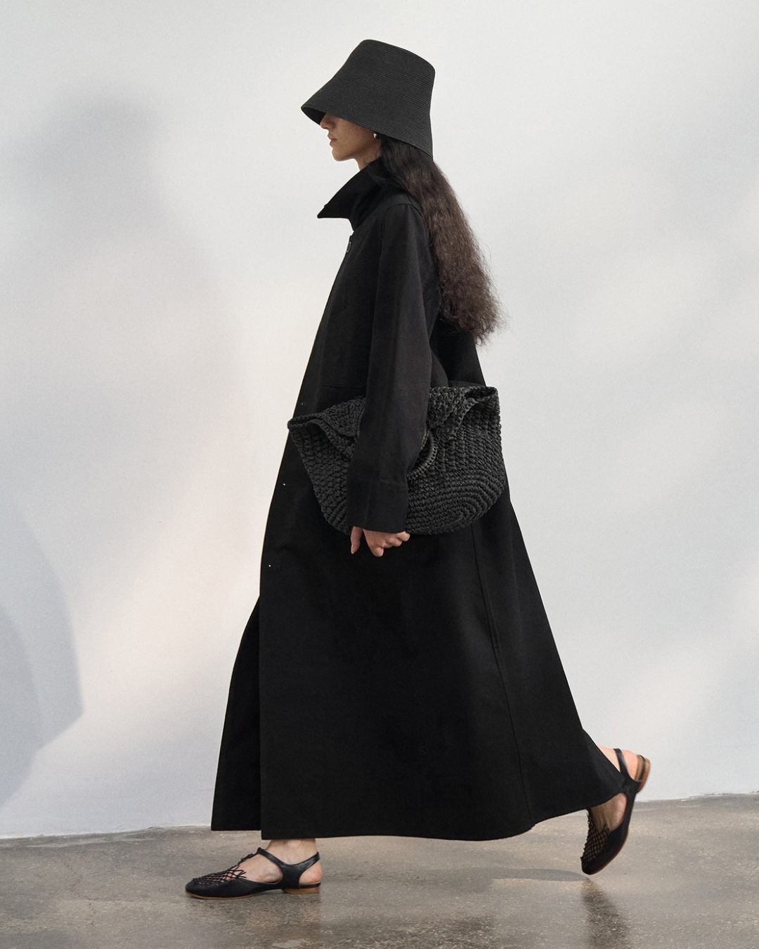 ストラクチャーアーバンロングコート 10444