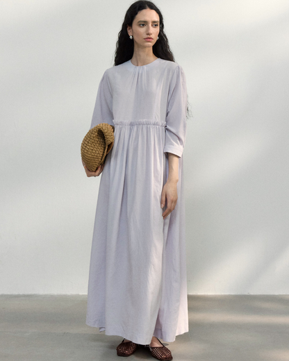 シルエットプラスロングワンピース 10476