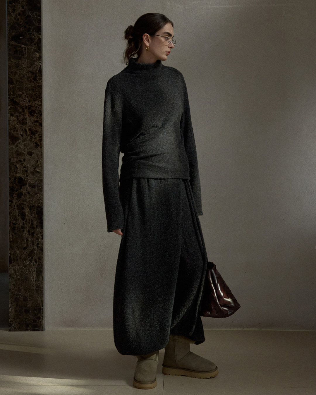 ストラップドロストモードパンツ 10488