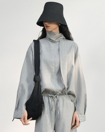 アトリエスカーフブラウス 10449