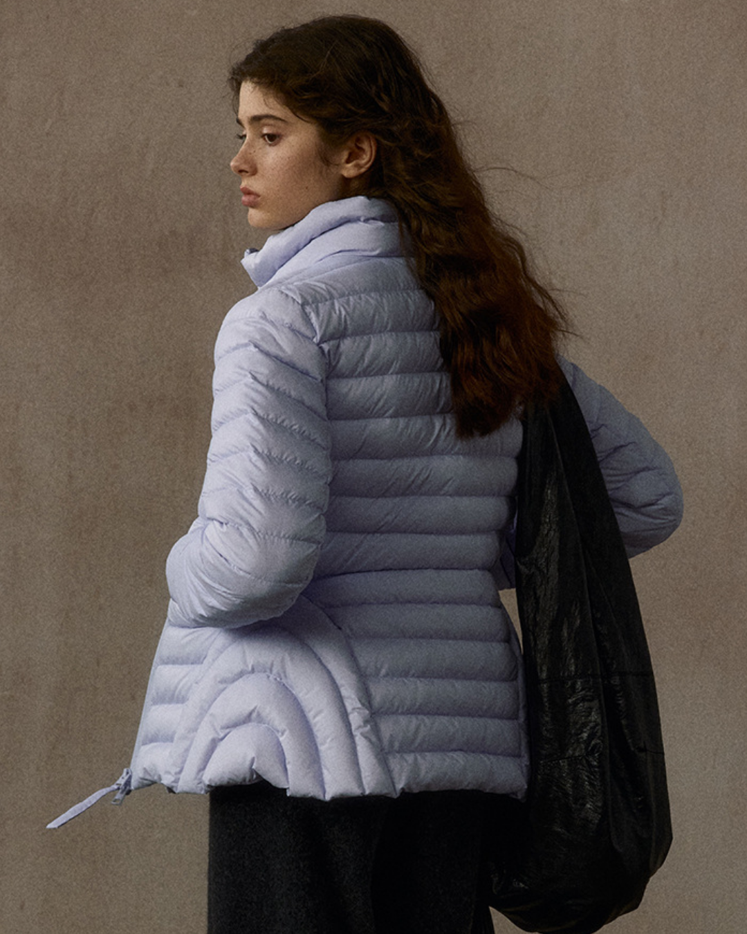 スタンドカラーショートスリムコート 10305