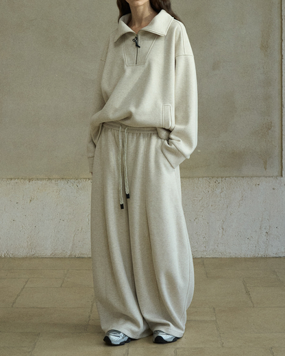 【セットアップ可能】ドローストリングスウェットパンツ 10212