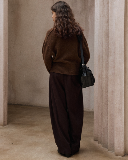 スリークショートニットカーディガン 10378