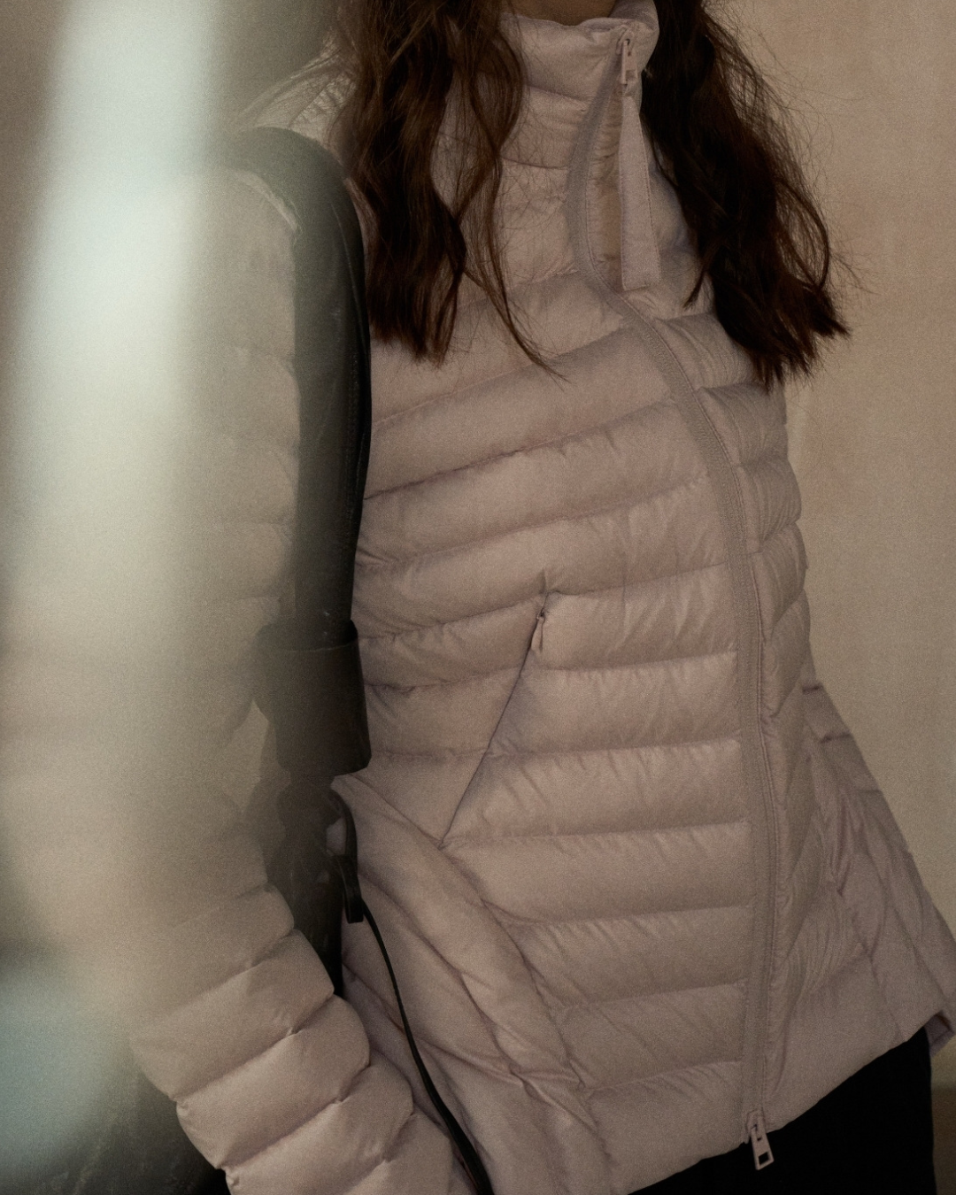 スタンドカラーショートダウンコート 10249