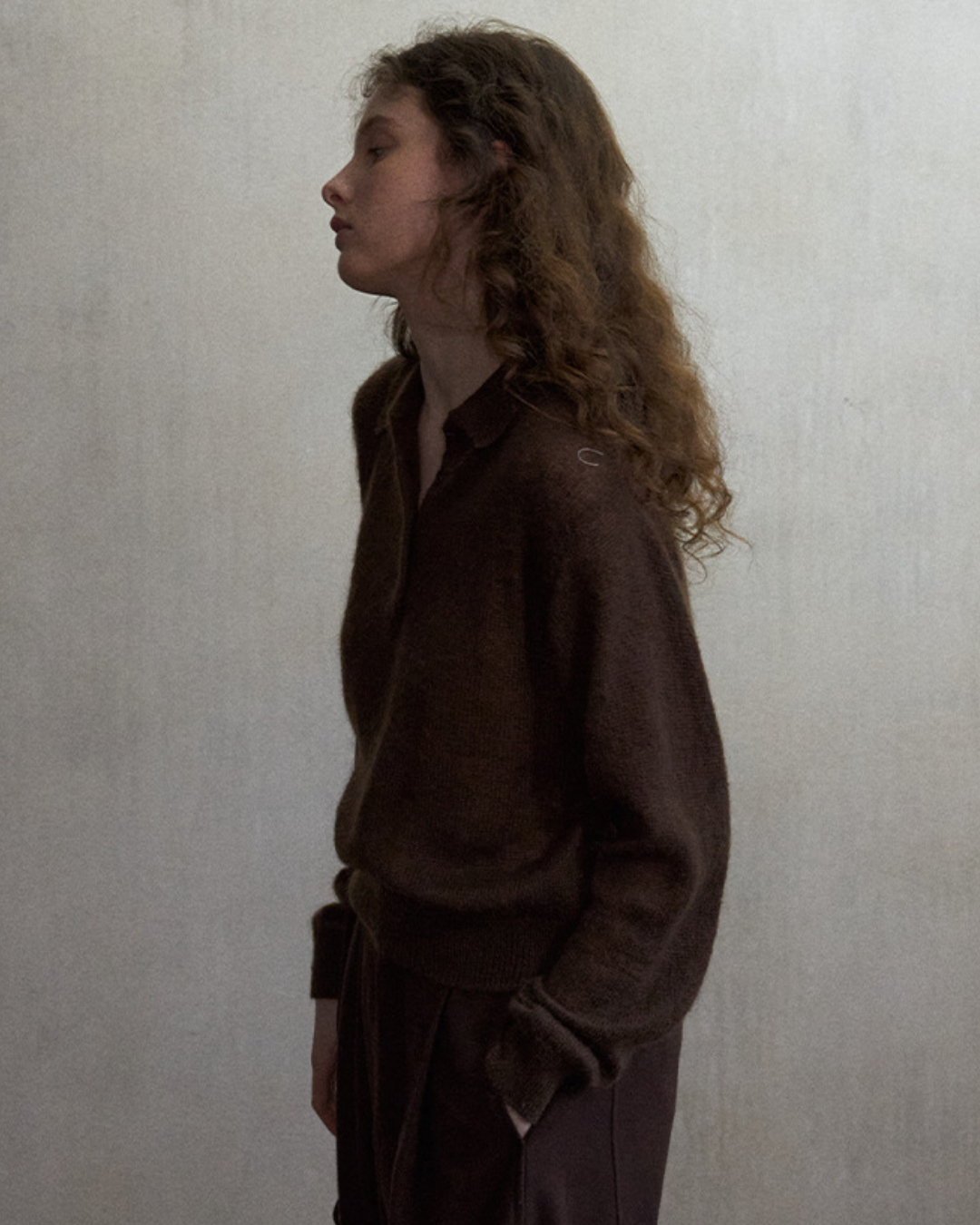 コンテンポラリーニットポロ 10500