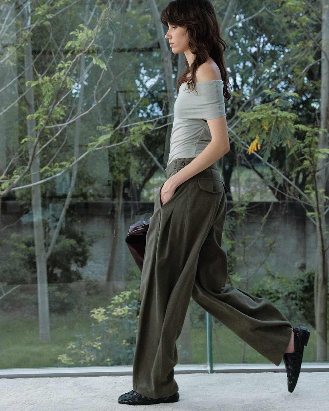 アーキコクーンプリーツパンツ 10439