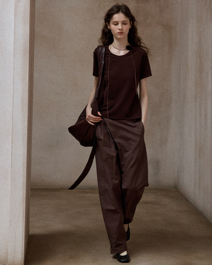 サークルラインカットソー 10520