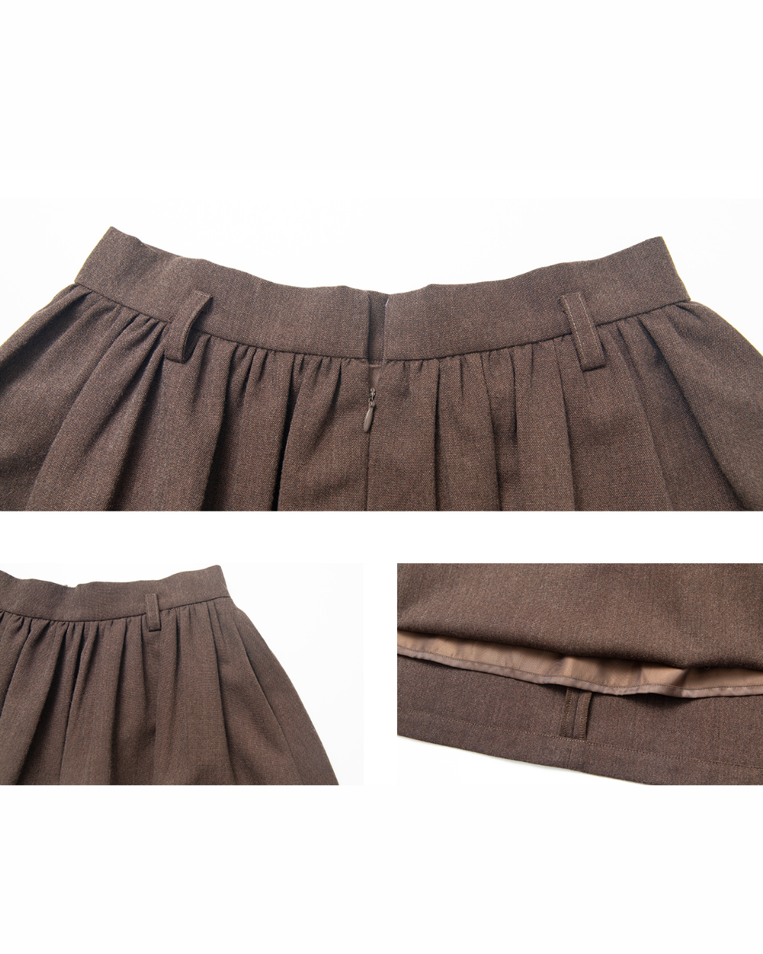 ハイウエストフレアカジュアルスカート 10210