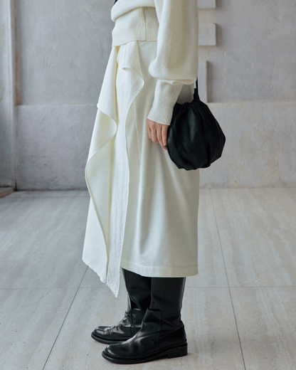 イレギュラーラップロングスカート 10184