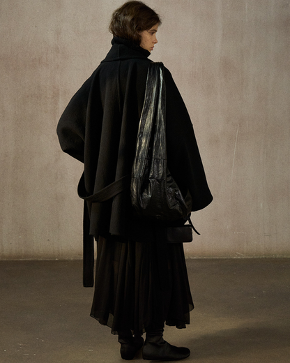 ローブスタイルストラップコート 10384