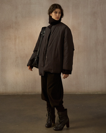 バイカラーリバーシブルダウンコート 10248