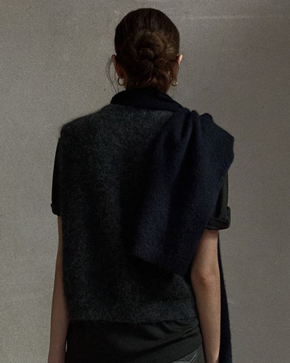 ソフトニットVネックベスト 10492