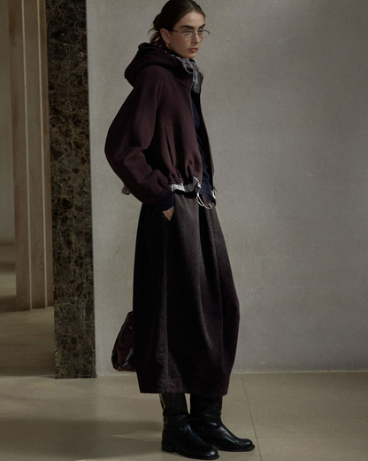 ドローコードフードジャケット 10469