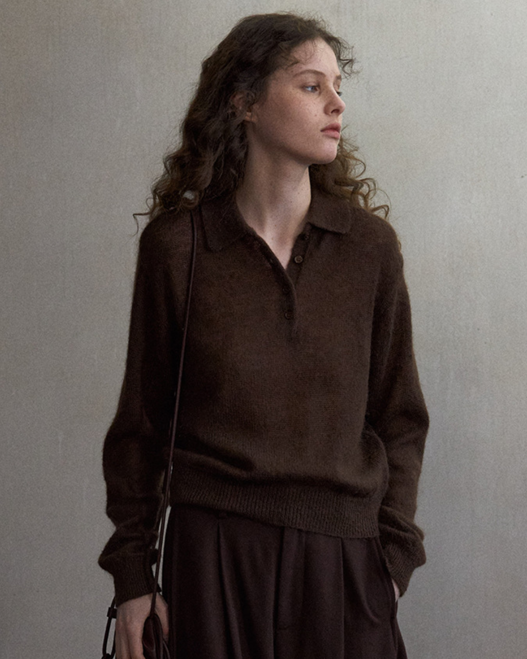 コンテンポラリーニットポロ 10500