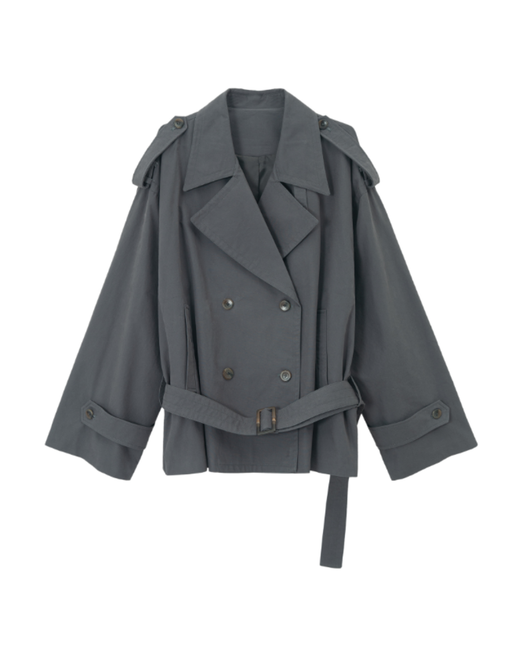 ダブルブレストミディジャケット 10221