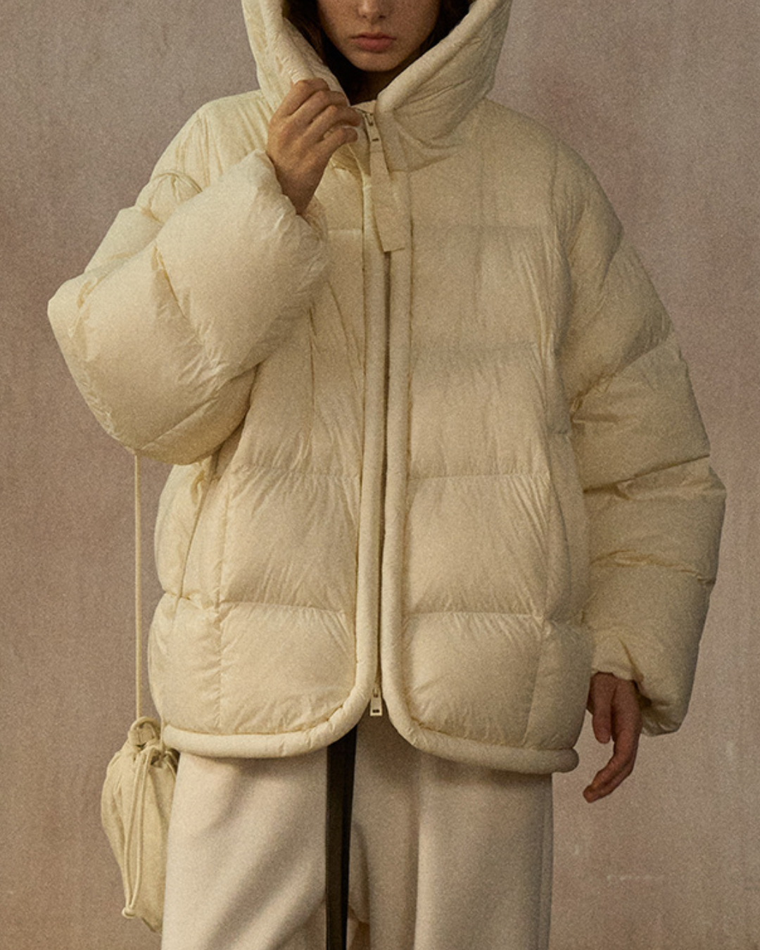 フーディーミディダウンコート 10280