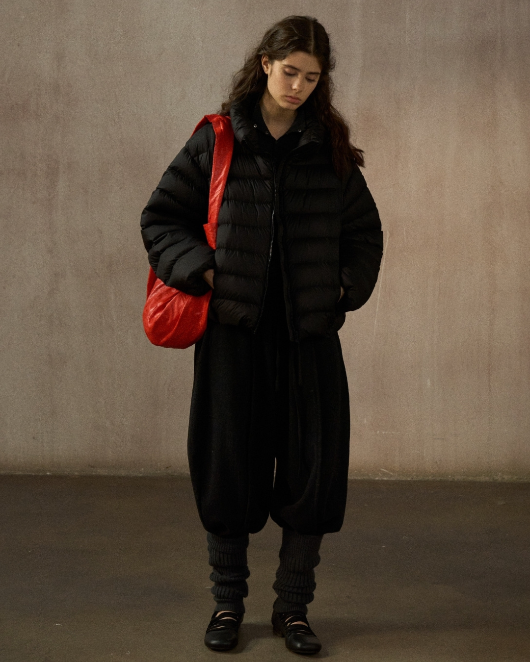 ショートキルティングダウンコート 10251