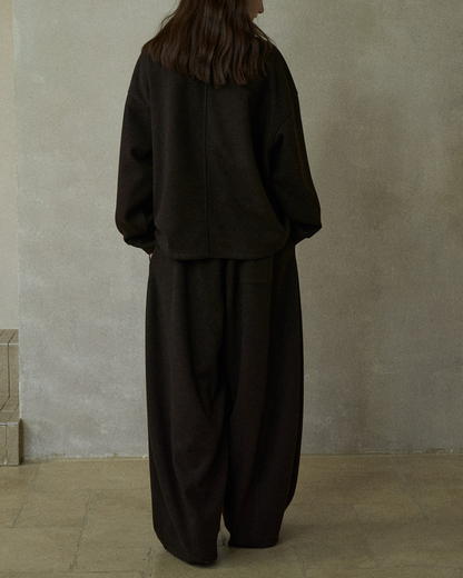 【セットアップ可能】ハーフジッパースウェットプルオーバー 10211