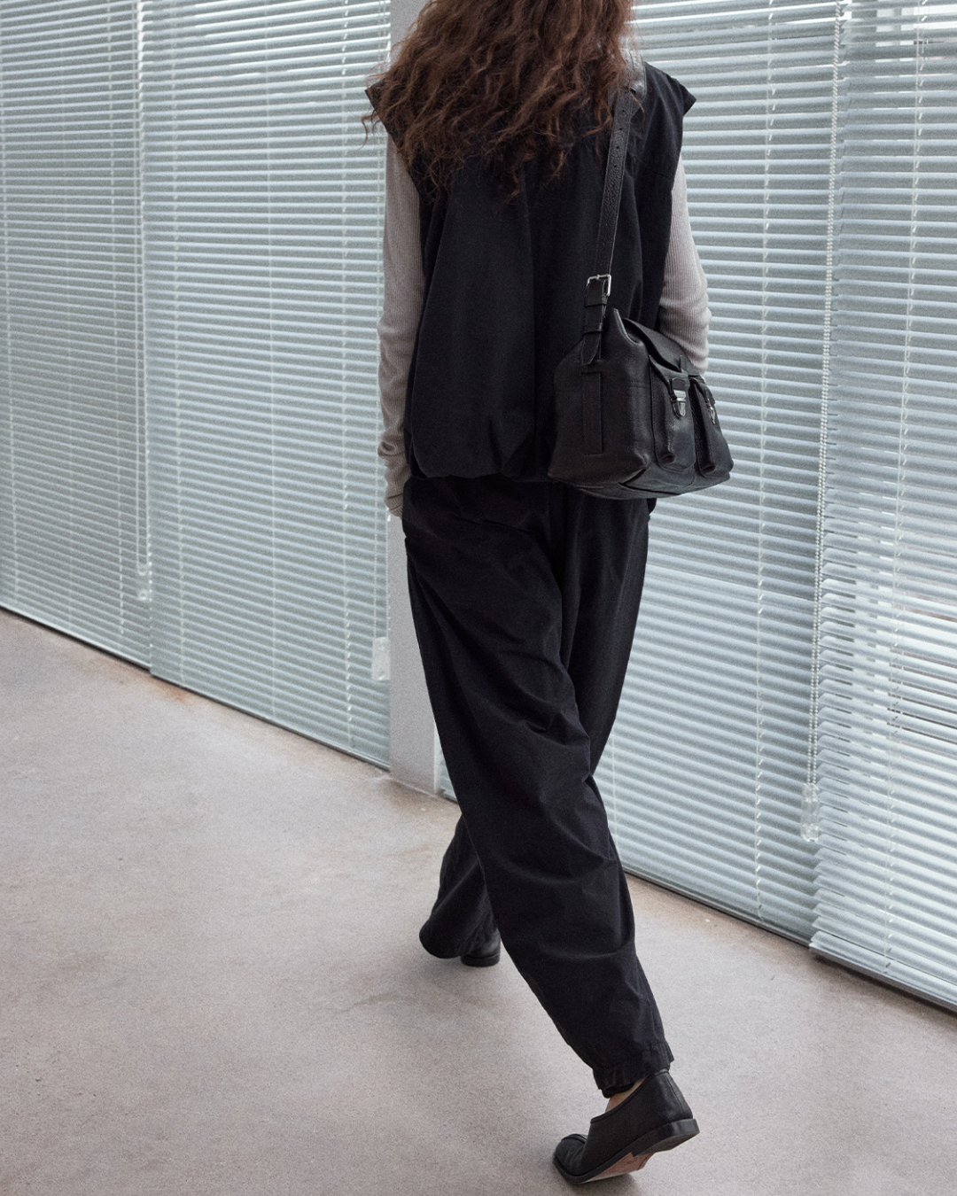 レイヤードジッパーベスト 10182