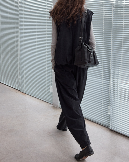 レイヤードジッパーベスト 10182