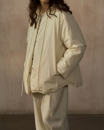 バイカラーリバーシブルダウンコート 10244