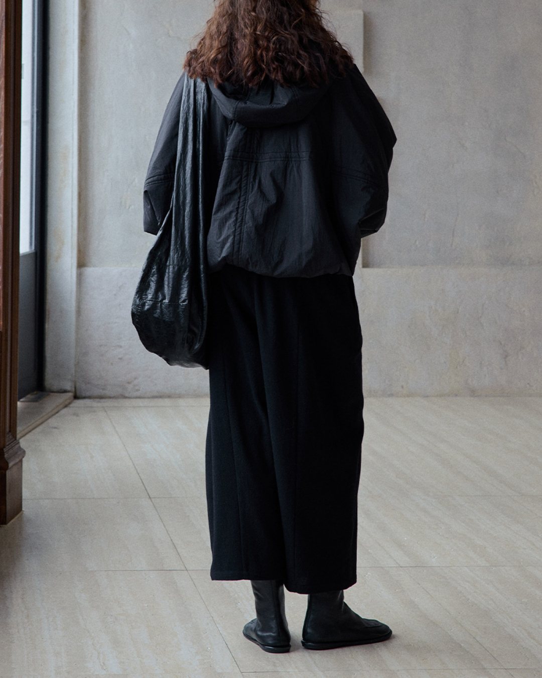 ミディフーディーカジュアルジャケット 10193