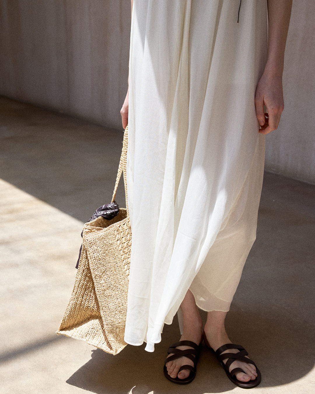 シアーレイヤードサスペンドワンピース 10518