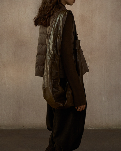 キルティングダウンジャケットベスト 10241