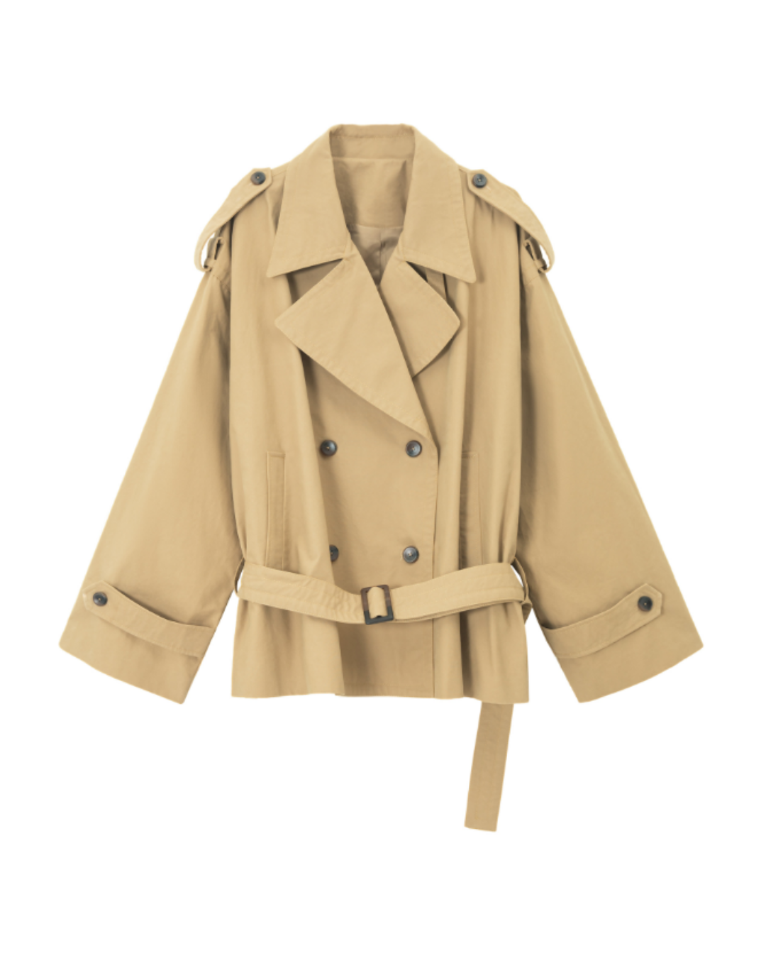 ダブルブレストミディジャケット 10221