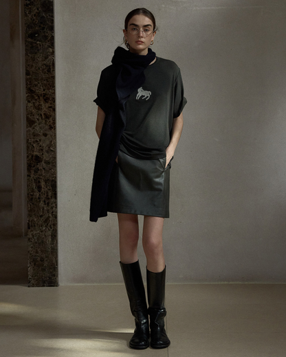 ウォームフェルトカットソー 10490