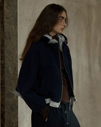 ドローコードフードジャケット 10469