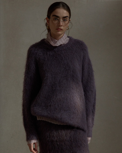 ストラクチャーモードニットプルオーバー 10397