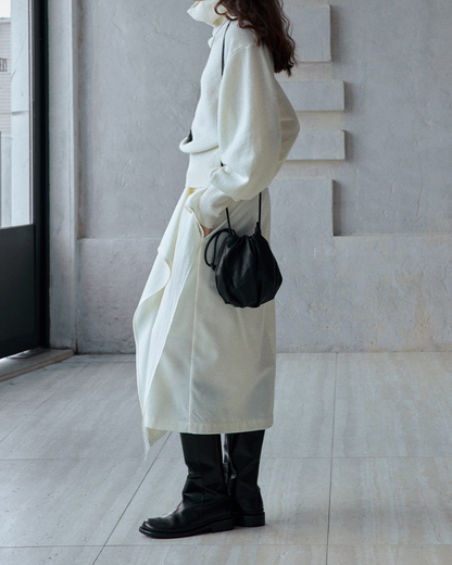 イレギュラーラップロングスカート 10184