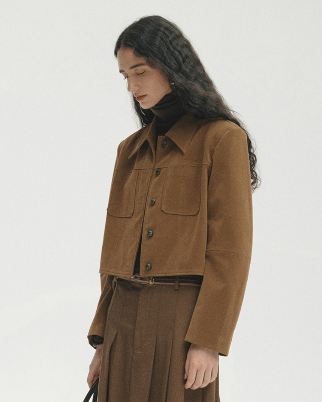 エフォートレススエードショートジャケット 10466