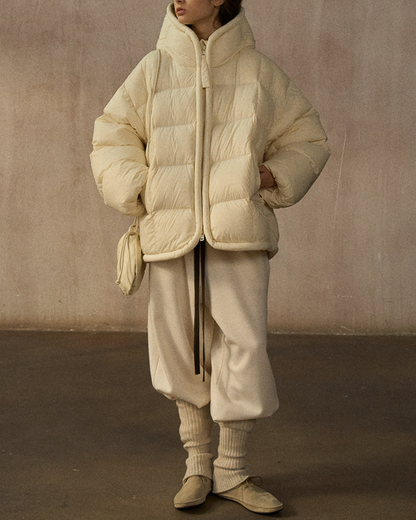 フーディーミディダウンコート 10280
