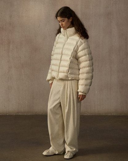 ショートキルティングダウンコート 10251