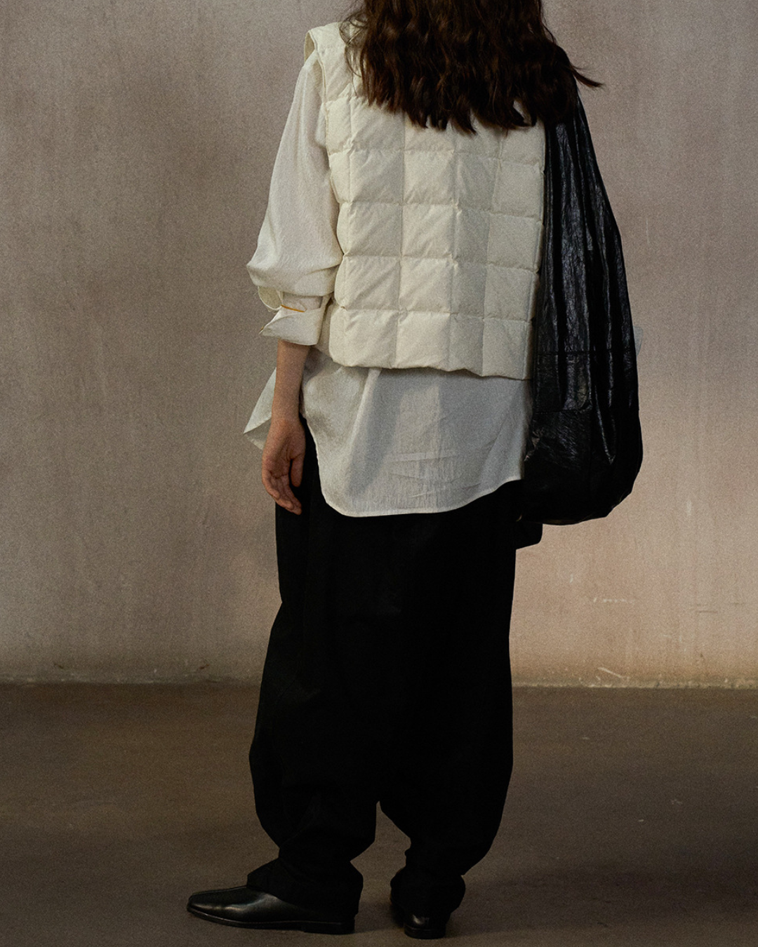 キルティングダウンジャケットベスト 10241