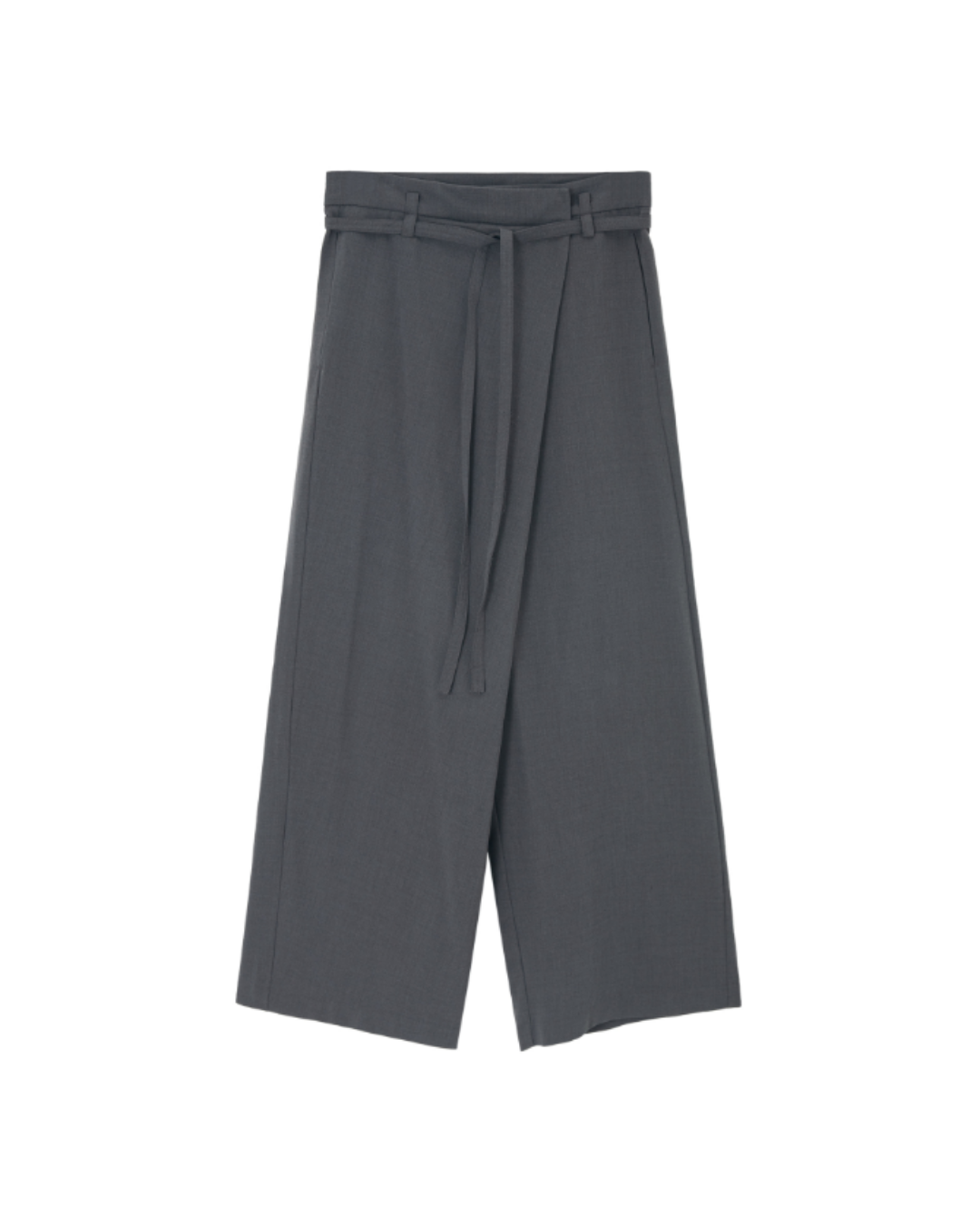 ハイウエストラップカジュアルパンツ 10209