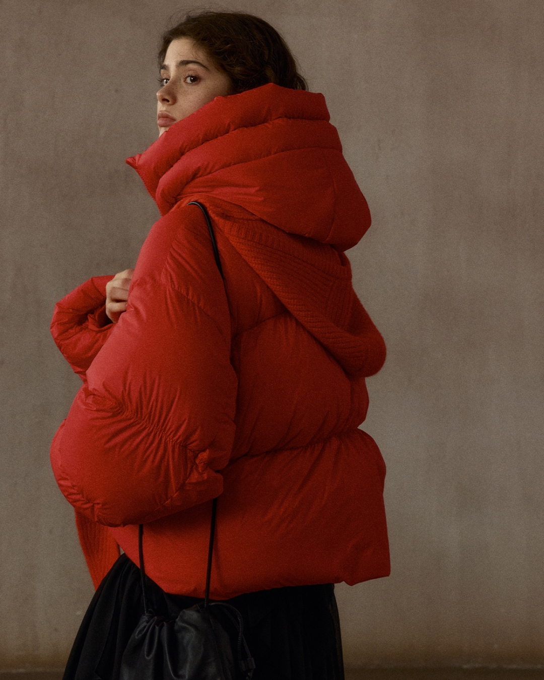 フーディーニットマフラー 10307