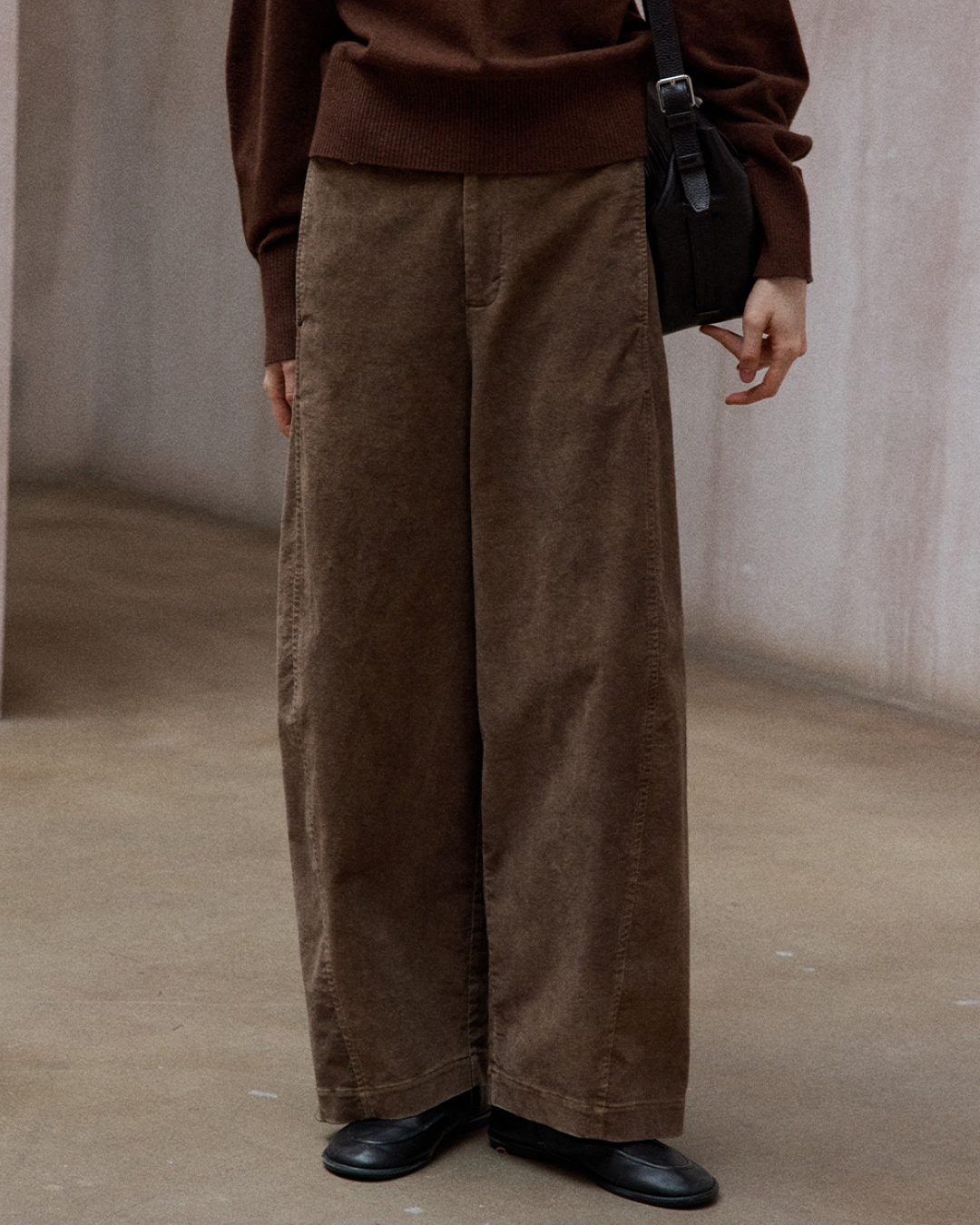 レトロウオッシュシミターカジュアルパンツ 10133