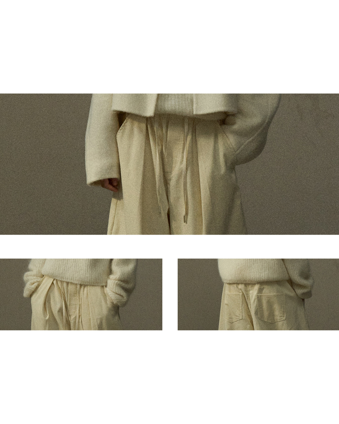 ドロストコーデュロイカジュアルパンツ 10292