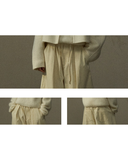 ドロストコーデュロイカジュアルパンツ 10292